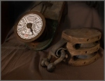 Darress-StillLife-Old Nautical Telegraph and Pulley