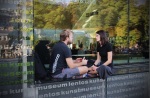 WDarress-Street-Linz-Couple-Reflecting-Sitting-in-Window-Seat